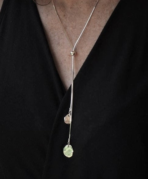Msasa Seed slider Necklace
