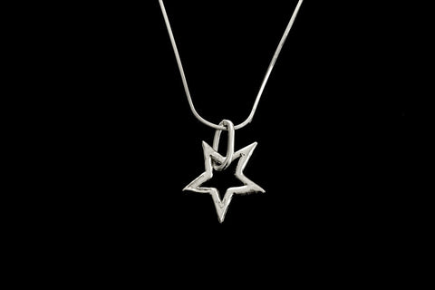 Supernova Single star necklace